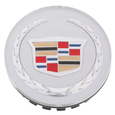 OEM NEW 2007-2017 Cadillac Wheel Hub Center Cap Chrome w/Crest & Wreath 9596628 - Image 1 of 3
