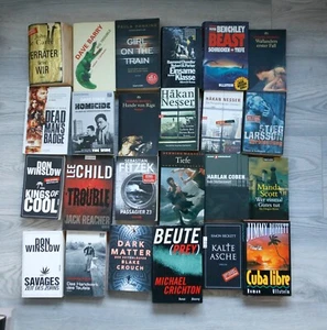 Sammlung 38 Bücher Krimi Thriller Mankell James Ellroy E.L.Doctorow Konvolut - Bild 1 von 11