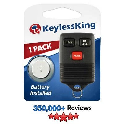 Fits 1996 1997 Mercury Mountaineer Keyless Entry Remote Car Key Fob GQ43VT4T Foto 1 de 4