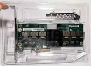 Intel RES2SV240 24port 6G 6Gbps SATA SAS Expander Server Adapter RAID CARD - Zdjęcie 1 z 4