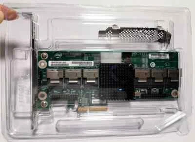 Intel RES2SV240 24port 6G 6Gbps SATA SAS Expander Server Adapter RAID CARD - Bild 1 von 4