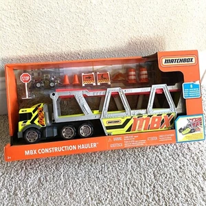 Matchbox MBX Construction Truck Hauler Set New Die Cast Tractor - Picture 1 of 5