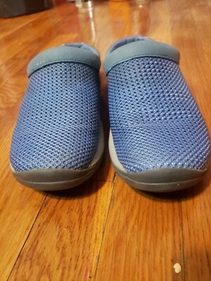Merrell Moc J62120 Slip On Blue Mesh Slides Mules Casual Shoes (W) Size 7 - Image 1 of 3