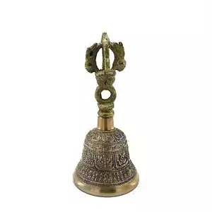 1 X Small Tibetan Tingsha Bell - 5x11cm - Picture 1 of 4