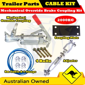 Superior Mechanical Override Brake Coupling Cable Kit - 2000kg - Trailers - Picture 1 of 4