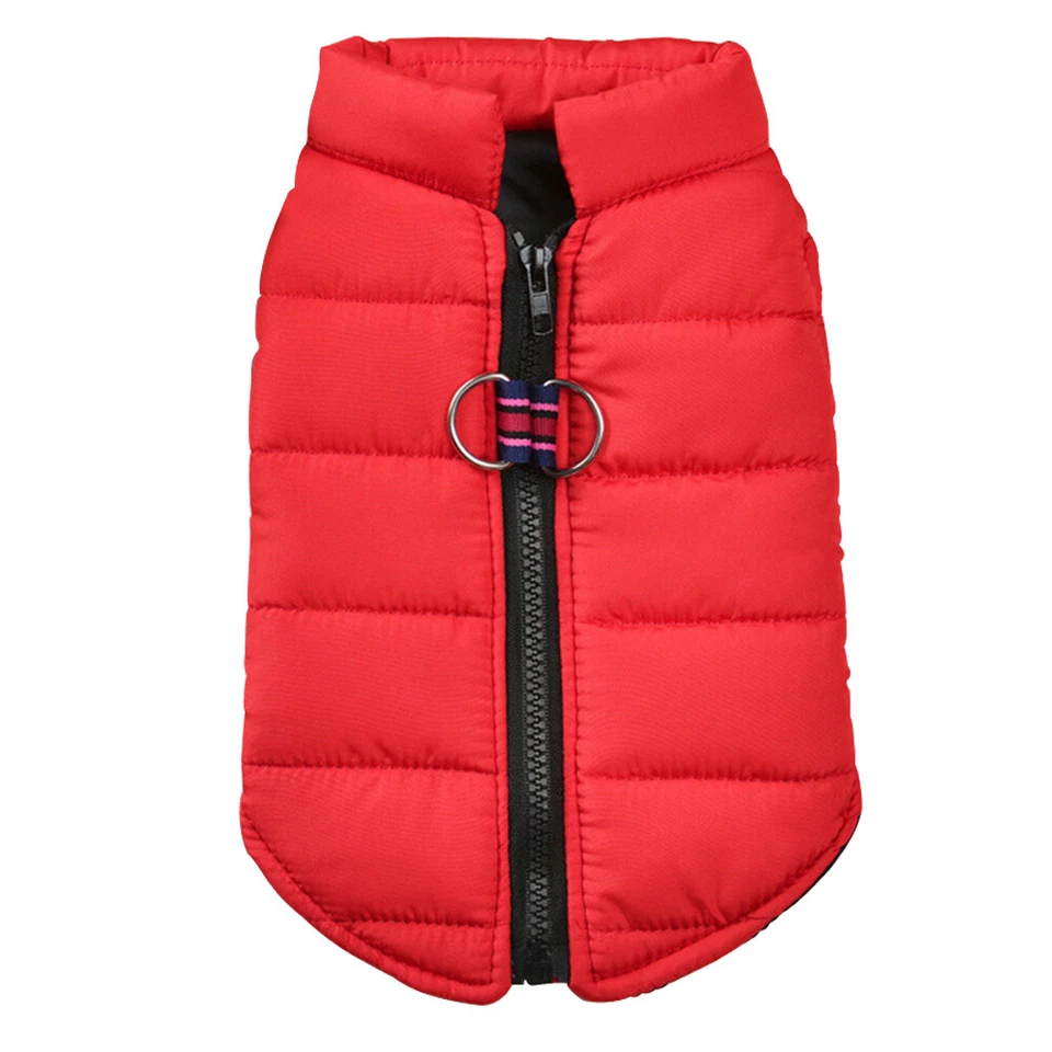 Pet Dog Vest Jacket Winter Warm Padded Coat for Small Dogs Puppy Clothes Yorkie - Image 1 of 4