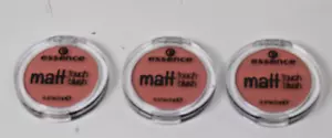 3 x essence cosmetics Rouge matt touch blush 10 Art nr 754188 5 g 10 pech me up! - Bild 1 von 2