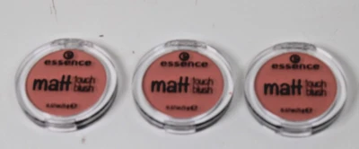 3 x essence cosmetics Rouge matt touch blush 10 Art nr 754188 5 g 10 pech me up! - Bild 1 von 2