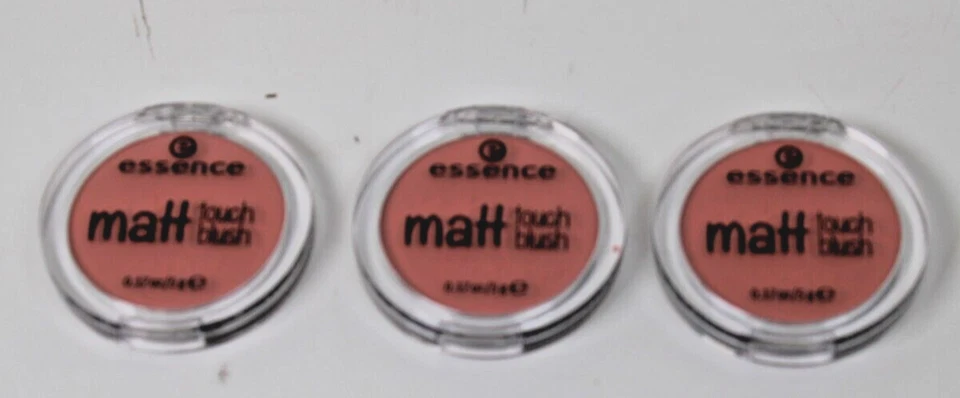 3 x essence cosmetics Rouge matt touch blush 10 Art nr 754188 5 g 10 pech me up! - Bild 1 von 2