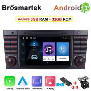 Android 13 Autoradio CarPlay 32GB DAB+ Für Mercedes C/CLK/CLC Klasse W203 W209 - Bild 1 von 12