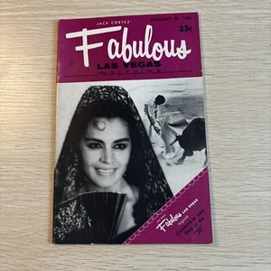 VINTAGE February 1965 Fabulous LAS VEGAS MAGAZINE - Picture 1 of 2