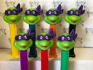 PEZ - Teenage Mutant Ninja Turtles - Happy Donatello - CHINA Vorbaufarbe wählbar - Bild 1 von 8
