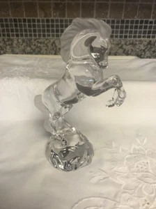 Lenox CRYSTAL ANIMAL FIGURINE Free Spirit Horse 5438540 - Picture 1 of 6
