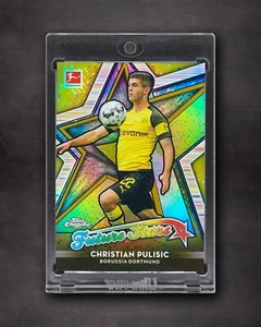 2018-19 Topps Chrome Bundesliga - Pulisic Future Stars Gold #/50 RC - Dortmund - Bild 1 von 2