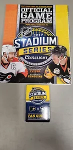 PROGRAMA OFICIAL DE LA SERIE COORS LIGHT NHL STADIUM 2017 BOLÍGRAFOS VS VOLANTES - Imagen 1 de 2
