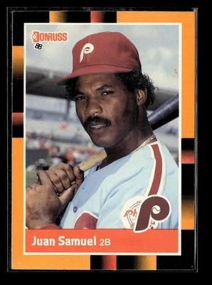 1988 Donruss - Juan Samuel #288 - Image 1 of 2