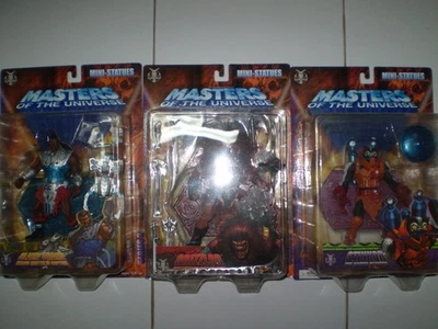 Мини-статуэтка NECA MOTU серия 2: Grizzlor/Stinkor/Clamp Champ (набор из 3) - Изображение 1 из 4