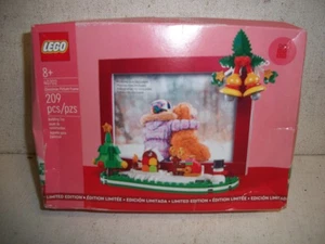 LEGO 40702 Weihnachten Bilderrahmen Geschenke Urlaub Neu Limited Edition - Bild 1 von 2