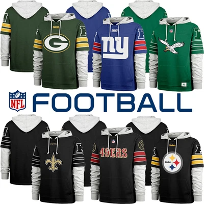 NWT Men's Double Header Blitz Cornerback Pullover Sweatshirt Team Apparel Hoodie - Image 1 of 3