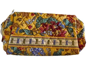 Vera Bradley X Gilmore Girls Autumn Fall Medium Cosmetic Makeup Bag Exact - Picture 1 of 4