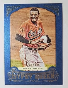 2014 Topps Gypsy Queen Enmarcado Azul #80 Adam Jones - 234/499 - Baltimore Orioles - Imagen 1 de 2