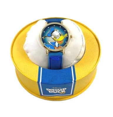 Disney Donald Duck 90th Anniversary Special Edition Strap Watch - 868-456 NEW - Image 1 of 4