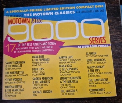 An Introduction To The Motown Elite 9000 Series [Digipak] by Various (Cd 1987) - Image 1 of 3