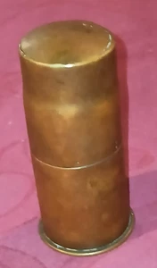 briquet fait avec douille d'obus travail de poilu,WW1 voir les photos - Foto 1 di 16