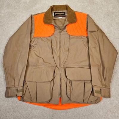 VTG Gamehide Royal Brush Upland Hunting Jacket Sz M Quilted Pockets Gorp Sport - Image 1 of 4