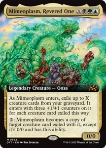 1 x Mimeoplasm, Revered One - Extended Art - Aetherdrift - LP - MTG - Picture 1 of 1