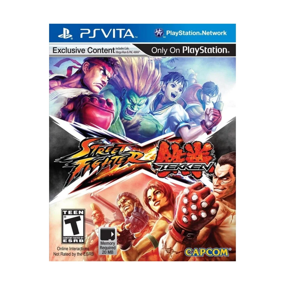 Capcom PS Vita Games Street Fighter X Tekken NM - Image 1 of 1