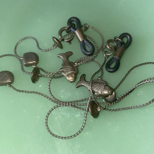 Brillenkette Damen Perlen Brillenband Sonnenbrille Halskette Schlüsselband Halter - Bild 1 von 2