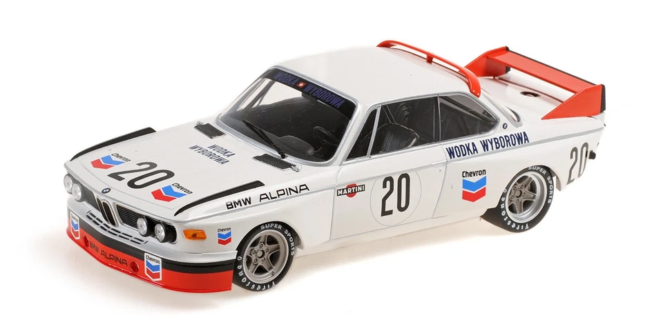 Minichamps 1:18 BMW 3.0 CSL BMW ALPINA BRUNKOCHER 24H SPA 1973 - 155732620 - Immagine 1 di 4