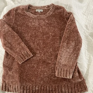 Orvis Chenille Knit Sweater Woman’s XXL Super Soft Mauvy Color - Picture 1 of 9