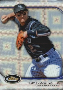 2012 Finest X-Fractors #25 Troy Tulowitzki 