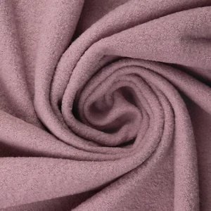 Naomi, gekochte Wolle, Schurwolle, uni, rosa, Stoff, (BW458) - Bild 1 von 1