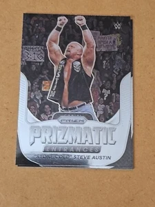 STONE COLD STEVE AUSTIN - 2022 Panini Prizm WWE Prizmatic Entrances #4 WWE Raw - Foto 1 di 2