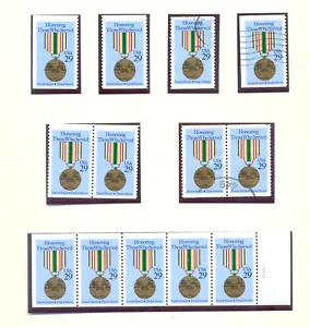 USA 2551-2552 Desert Shield and Desert Sorm medal booklet stamps etc - Picture 1 of 3