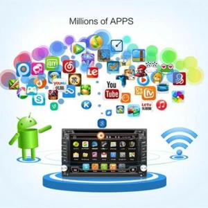 6.2“ Android Car Wifi Radio Multimedia Bluetooth Video Player DVD GPS Navigation - Foto 1 di 13