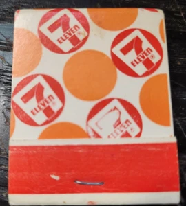 Vintage 7 Eleven Oh Thank Heaven Matchbook "Most Stores Now Open 24 Hours" - Picture 1 of 4