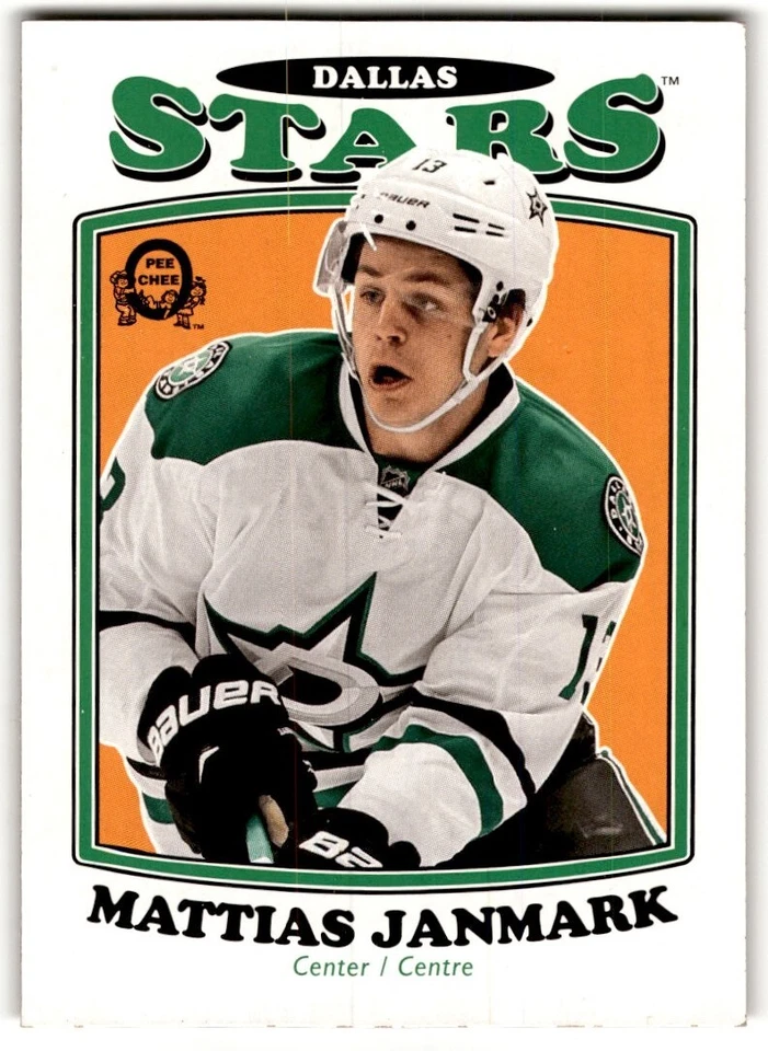 Mattias Janmark 2016-17 O-Pee-Chee Retro #90 Dallas Stars - Image 1 of 2