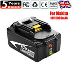 Genuine Makita 18V Battery Bl1860b 6Ah Bl1850b Bl1840 Bl1815 N Lxt Quick Charger