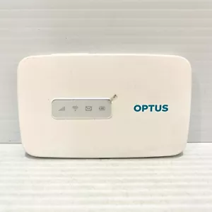 Optus 4G LTE Alcatel Link Zone Mw41 Wifi Modem White - Free Postage - Picture 1 of 2