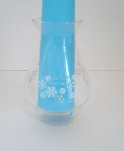 1980 Pyrex Glass Snowflake Lamp Globe - Picture 1 of 16