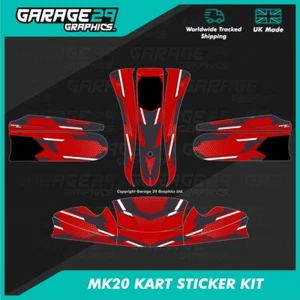 CADET MK20 KART STICKER KIT - EXOCET - COLOUR 4 - CUSTOMISABLE - Picture 1 of 3