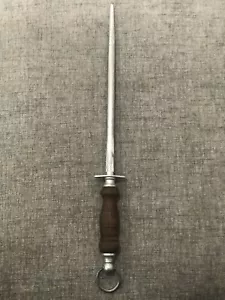Vintage F Dick 12” Butchers Sharpening Steel Made In Germany - Picture 1 of 6