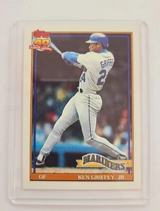 Print Error 1991 Topps Ken Griffey Jr. HOF. Top Zustand. Preisvorschlag machen! - Bild 1 von 7