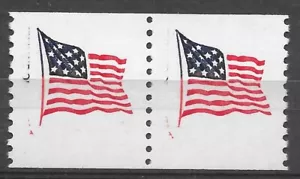 GRAY OMITTED Scott #1618Cf`, 15c Americana Flag, Small Block Tagging, Mint, NH - Picture 1 of 1
