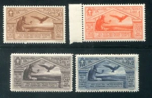 1930 Regno Posta Aerea Virgilio serie 4 valori nuovi MNH ** - Bild 1 von 1