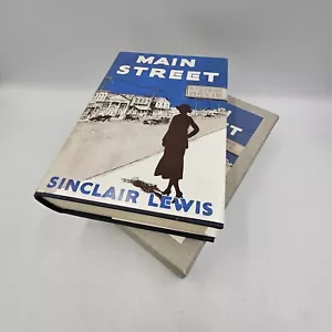 Erstausgabe Bibliothek Sinclair Lewis MAIN STREET HC mit Schuber DJ Faksimile Buch - Bild 1 von 8